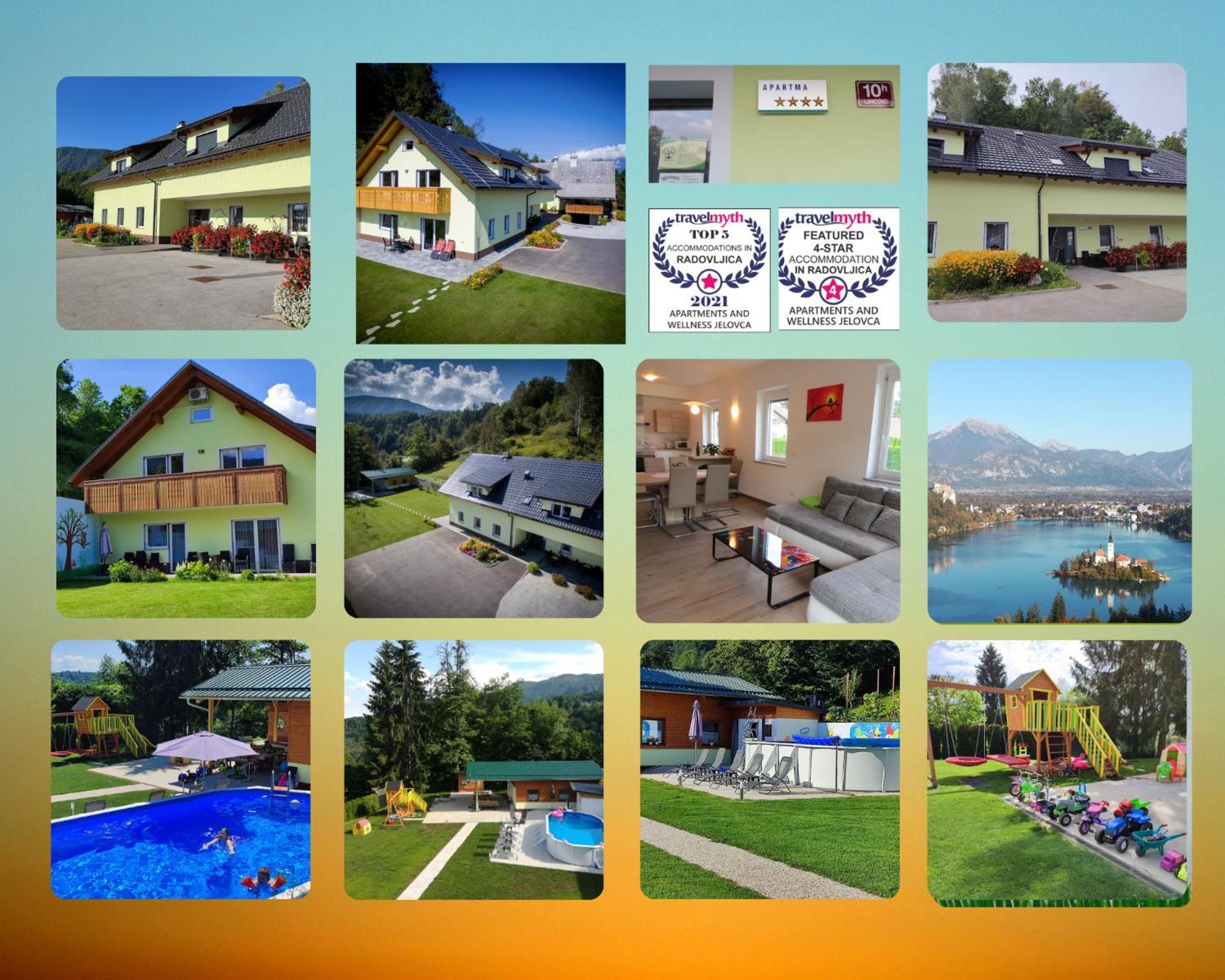 Apartments And Wellness Jelovca Radovljica Dış mekan fotoğraf